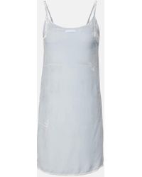 Prada - Velvet Slip Dress - Lyst