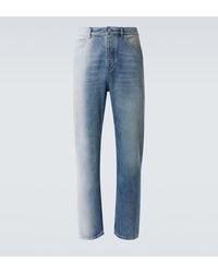 Loewe - Faded Straight Jeans - Lyst