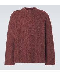 Jil Sander - Pull En Mohair Et Alpaga Melanges - Lyst