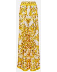 Dolce & Gabbana - Trousers > wide trousers - Lyst