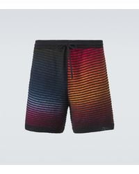 Loewe - Paula's Ibiza Anagram Cotton-Blend Shorts - Lyst