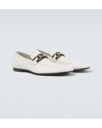 Gucci - Como Horsebit Leather Loafers - Lyst