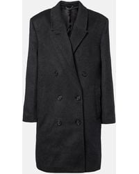 TOTEME - Double-Breasted Cashmere Coat - Lyst
