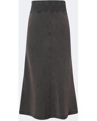 Isabel Marant - Solkia Cotton Jersey Midi Skirt - Lyst