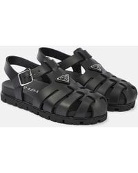 Prada - Sandales A Plateforme - Lyst