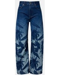 Loewe - Jeans Barrel Paula's Ibiza Estampados - Lyst
