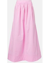 Adriana Degreas - Opulence Cotton Maxi Skirt - Lyst