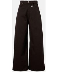 Sportmax - Siamese Wide-Leg Jeans - Lyst