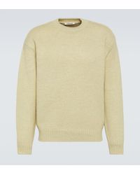 AURALEE - Wool And Silk-blend Sweater - Lyst