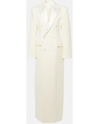 Wardrobe NYC - Double-Breasted Wool Coat - Lyst