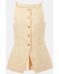 Posse - Nancy Linen Top - Lyst