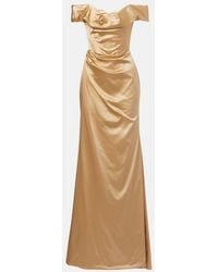 Vivienne Westwood - Nova Cora Satin Corset Gown - Lyst