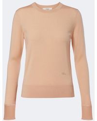 Chloé - Pullover Aus Wolle - Lyst