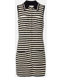Altuzarra - Mamie Striped Cotton-Blend Polo Dress - Lyst