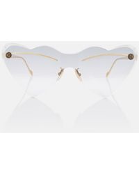 Loewe - Paula's Ibiza Heart-shaped Sunglasses - Lyst