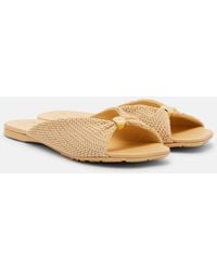 Loewe - Paula's Ibiza Pebble Soft Slides - Lyst
