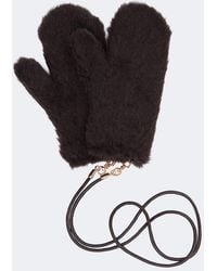 Max Mara - Alpaca, Wool, And Silk Mittens - Lyst