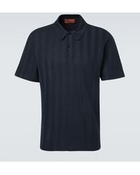 Missoni - Cotton-Blend Polo Shirt - Lyst