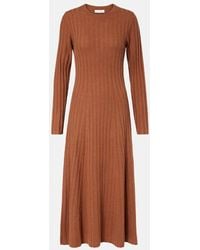 Altuzarra - Gia Ribbed-Knit Wool And Cashmere Maxi Dress - Lyst