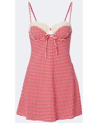 Montce - Lena Gingham Minidress - Lyst