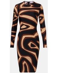 PUCCI - Labirinto Print Dress - Lyst