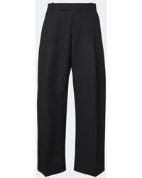 Studio Nicholson - Weite Hose Pull Aus Wolle - Lyst