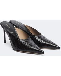 Tom Ford - Croc-Effect Leather Mules - Lyst