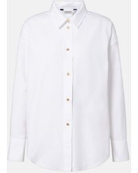 Max Mara - Cotton Poplin Oxford Shirt - Lyst