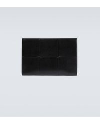 Bottega Veneta - Arco Intreccio Leather Portfolio Bag - Lyst