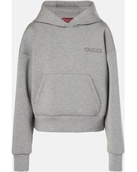 Gucci - Felpa Con Cappuccio - Lyst