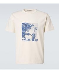 JW Anderson - Printed Cotton Jersey T-Shirt - Lyst