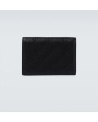 Balenciaga - Cash Leather Coin Wallet - Lyst