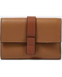 Loewe - Vertical Small Leather Wallet - Lyst