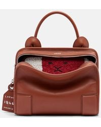 Loewe - Amazona 180 Lion Medium Leather Tote Bag - Lyst