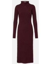 Max Mara - Zelanda Wool And Cashmere Midi Dress - Lyst
