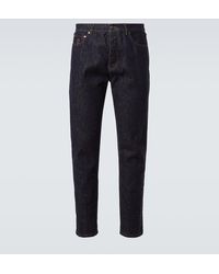 Brunello Cucinelli - Mid-Rise Slim Jeans - Lyst