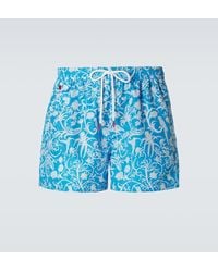 Kiton - Printed Swim Trunks - Lyst