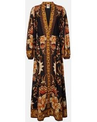 FARM Rio - Majestic Garden Maxi Dress - Lyst