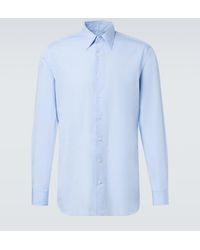 Lardini - Cotton Poplin Shirt - Lyst