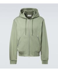 Dries Van Noten - Cotton Zip-Up Hoodie - Lyst