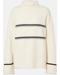 Proenza Schouler - Label Anne Fair Isle Wool-Blend Sweater - Lyst