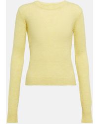 Isabel Marant - Pullover Ania Aus Einem Alpakawollgemisch - Lyst