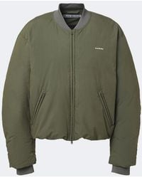 Acne Studios - Cotton-Blend Poplin Down Bomber Jacket - Lyst