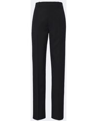 Bottega Veneta - Wool Straight Pants - Lyst
