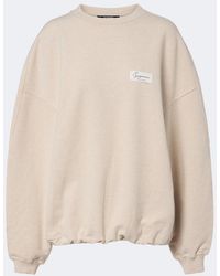 Jacquemus - Cotton Fleece Sweatshirt - Lyst