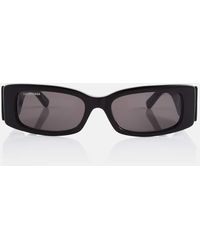Balenciaga - Max Rectangular Sunglasses - Lyst