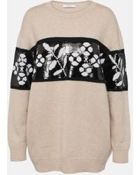Max Mara - Pull En Jacquard De Laine Et Cachemire - Lyst