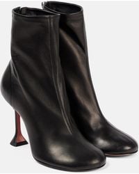 AMINA MUADDI - Ankle Boots Iris 95 Aus Leder - Lyst