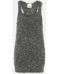 Isabel Marant - Windy Metallic Knit Minidress - Lyst