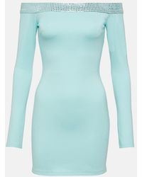 David Koma - Crystal-Embellished Minidress - Lyst